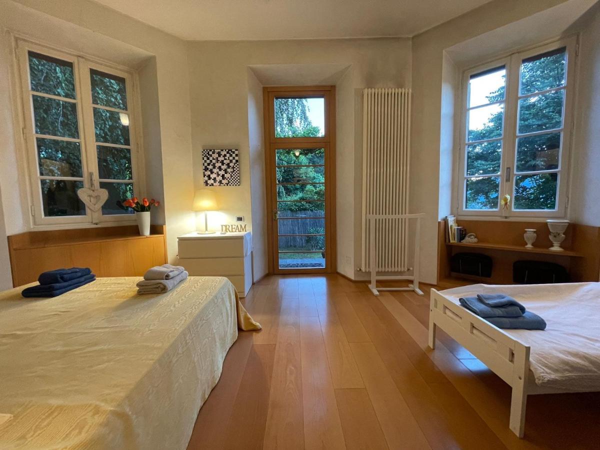 Lake Como Villa Ines Apartment Faggeto Lario Eksteriør billede