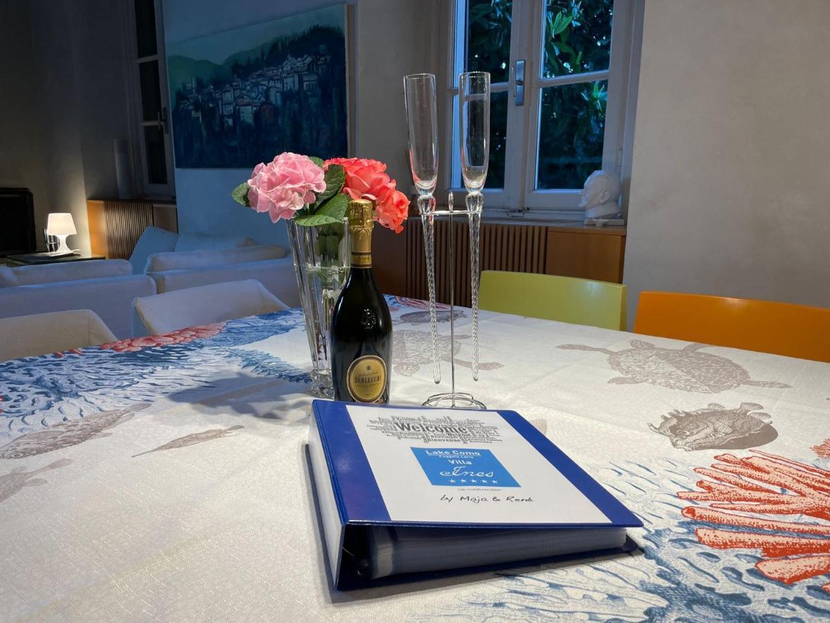 Lake Como Villa Ines Apartment Faggeto Lario Eksteriør billede
