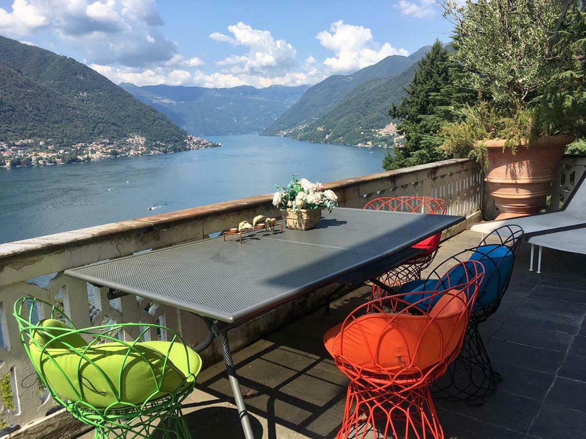 Lake Como Villa Ines Apartment Faggeto Lario Eksteriør billede