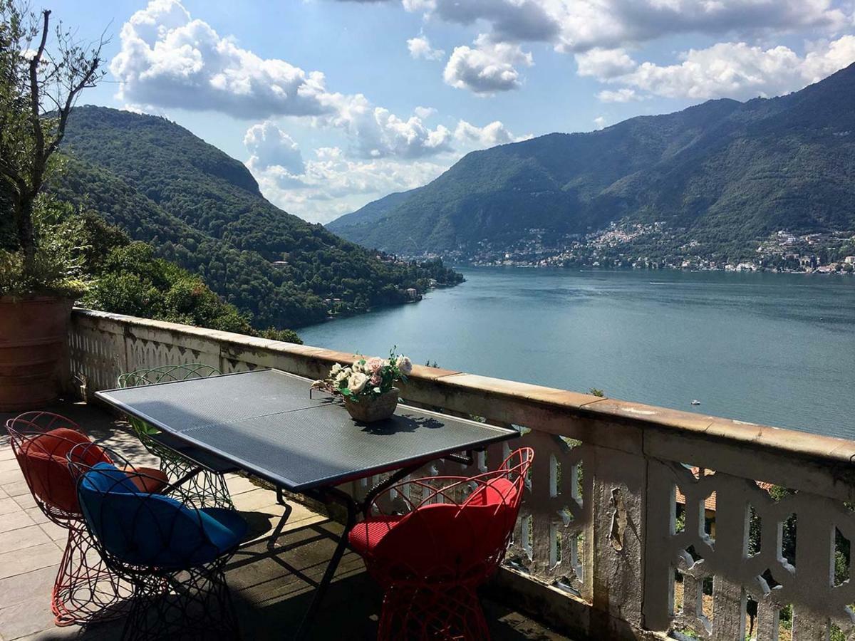 Lake Como Villa Ines Apartment Faggeto Lario Eksteriør billede