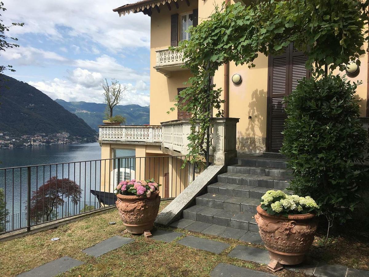 Lake Como Villa Ines Apartment Faggeto Lario Eksteriør billede