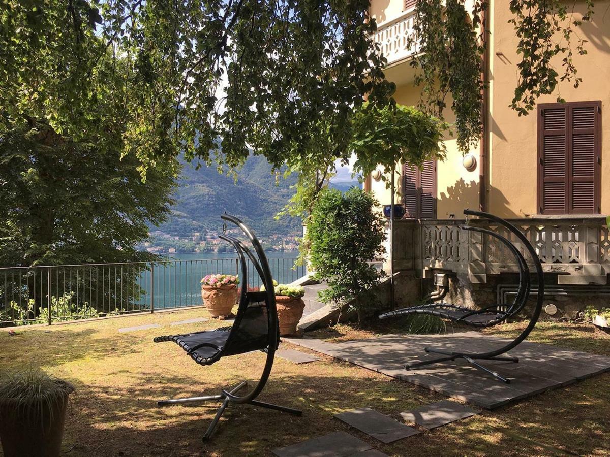 Lake Como Villa Ines Apartment Faggeto Lario Eksteriør billede